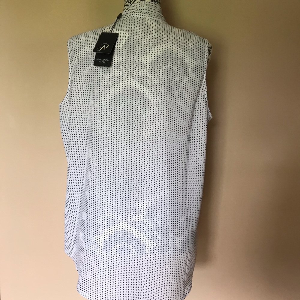 ADRIANNA PAPELL BLOUSE - Picture 9 of 10